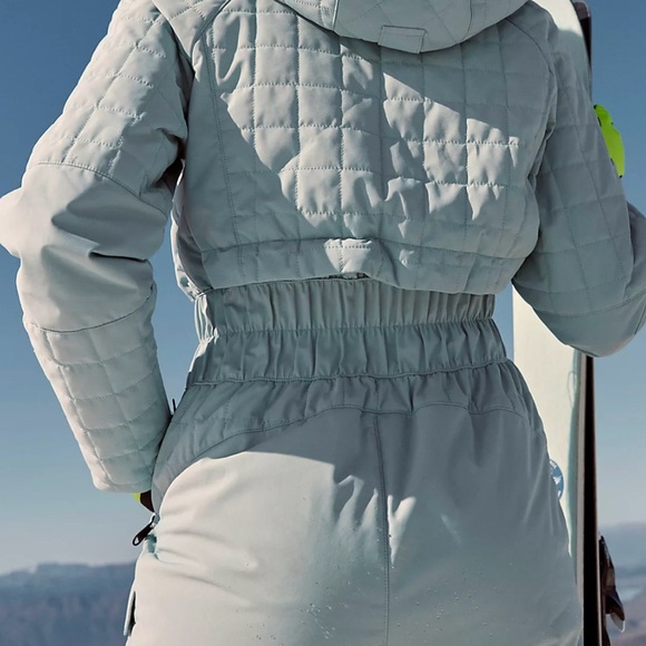 Free people sky jacket  overalls pants set - Picture 10 of 11